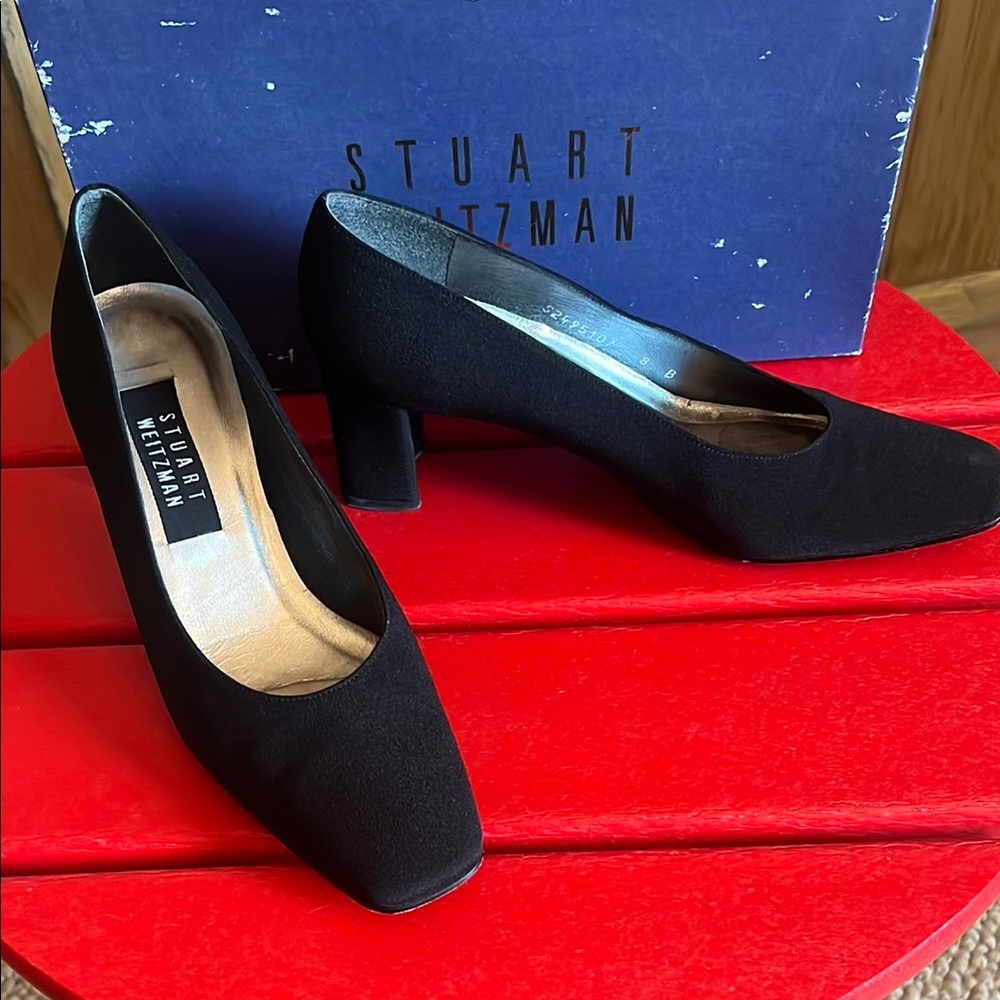 Stuart Weitzman Black Women's Heels